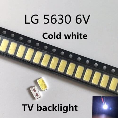 For LG LED LCD Backlight TV Application Middle Power LED LED Backlight 1W 3V 5730 5630 Cool white LED LCD TV Backlight 1000PCS