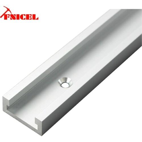 Aluminium Alloy T-tracks Slot Miter Track and Miter Bar Slider Table Saw Miter Gauge Rod Woodworking Tools Workbench DIY