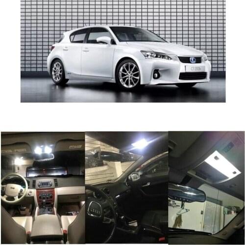 Interior Led lights For 2012 Lexus CT200h ES350 HS250h ISF IS250 IS350 LS460 LS600h RX350 RX450h GX460 IS250C IS350C