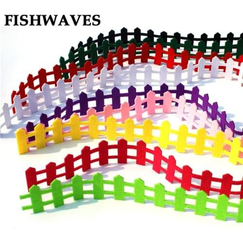FISHWAVES 1M Grass Fence Felts Free Cutting Cute Felts For Diy Kids Home Decoration Children Room Decoration Cute Felting New