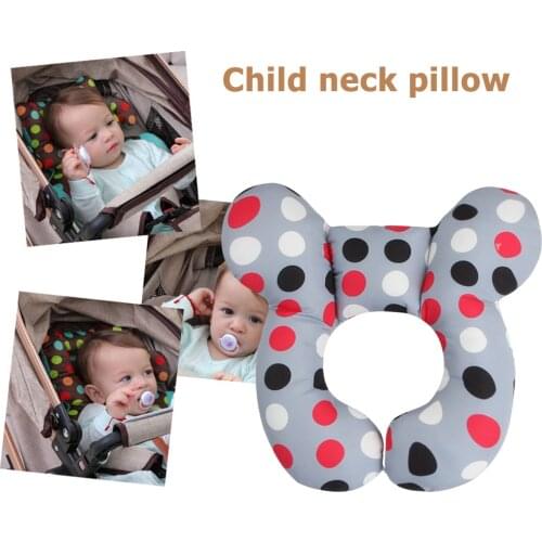Ear U Shape Baby Head Protector Pillow Infant Newborn Toddler Prevent Injured Neck Pad Car Seat Chair Safety Security Cushion1pc
