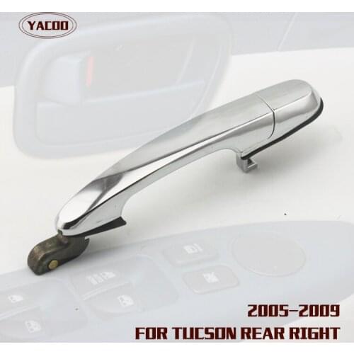 1 PCS REAR RIGHT OUTSIDE DOOR HANDLE FOR HYUNDAI TUCSON 2005-2009 2005 2006 2007 2008 2009