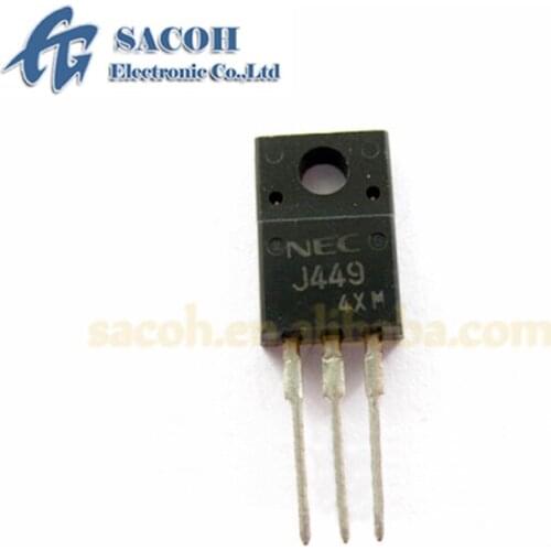 10Pcs 2SJ449 J449 or 2SJ448 or 2SJ443 or 2SJ440 TO-220F -6A -250V 35W P-ch MOSFET