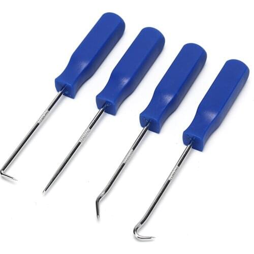 4pcs Auto Car Pick and Hook Set O Ring Oil Seal Gasket Puller Remover Craft Hand Tool Car Remover maintenance Tool