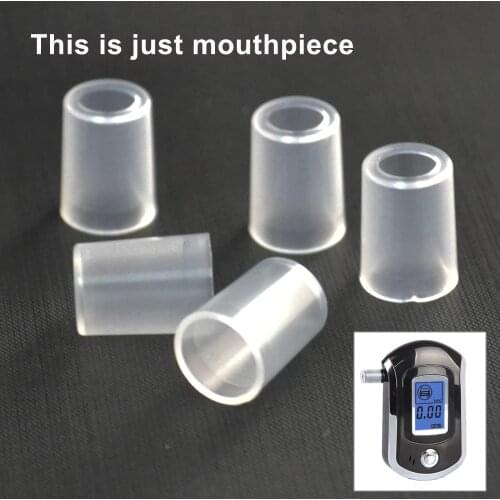 50pcs/bag Mouthpieces for Breath Alcohol Breathalyzer Tester Digital LCD Analyzer