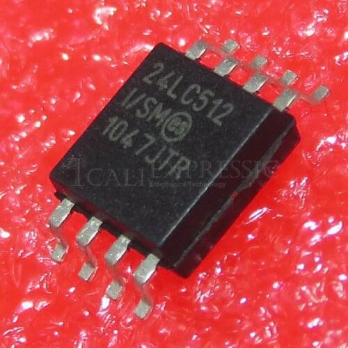 5PCS PIC24LC512-I/SM 24LC512 SOP-8 In Stock