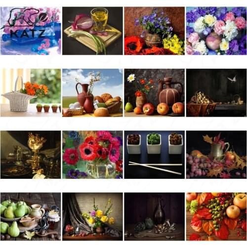Diamond Painting Food Picture Embroidery Decoration Diy Cross Stitch Kits Flowers Diamond Mosaic Photo Painting By Numbers