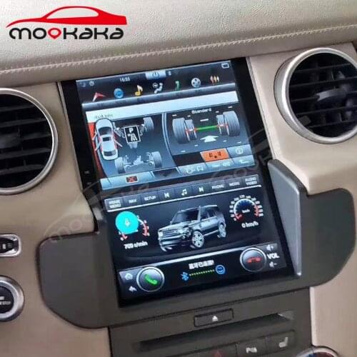 Tesla Style Screen Android 9.0 Car Radio GPS Navigation For Land Rover Discovery 4 LR4 L319 2009 - 2016 Multimedia Player Stereo