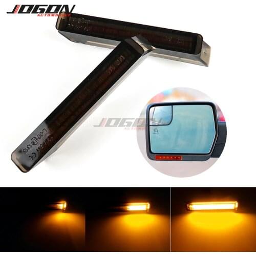 For Ford F-150 F150 04-14 Raptor Expedition For Lincoln Mark LT LED Dynamic Turn Signal Sequential Side Mirror Indicator Light