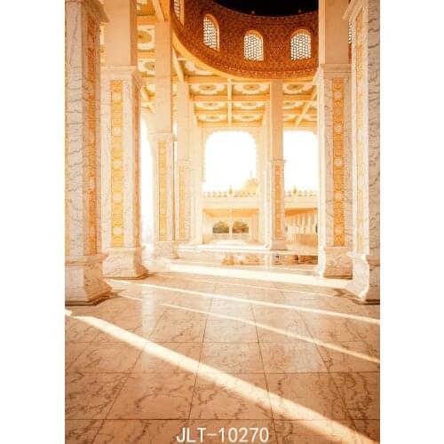 Photographic Background Building Corridor Photography Backdrops 3D Computer Printed Vinyl Cloth Backgrounds for Photo Studio