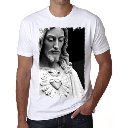 Jesus Christ Love Tshirt Homme T-shirt Men Tshirt Short Sleeve Print Casual Breaking Bad Print Funny T Shirt For Men 4XL 5XL