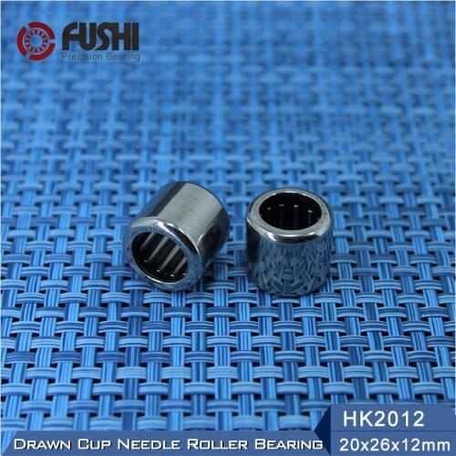 HK2012 Needle Bearings 20*26*12 mm ( 5 Pcs ) Drawn Cup Needle Roller Bearing TLA2012Z HK202612 37941/20