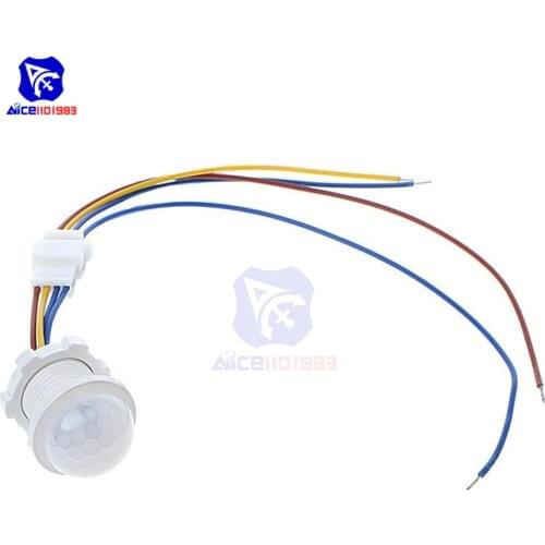 100V-240V 50Hz PIR Motion Sensor Switch IR Infrared Human Body Induction Sensor Light Control Detector Module Sensor