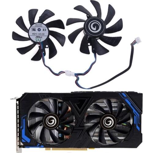 85mm 4Pin Cooler Fan Replacement for Galax GeForce RTX2060 2070 2080 GPU Fan