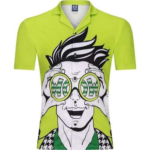 Summer Shirt Beach Loose 3D Printed Shirt Men Streetwear Hip Hop Men Clothing Short Sleeve camisas Casual Fashion Cardigan Shirt