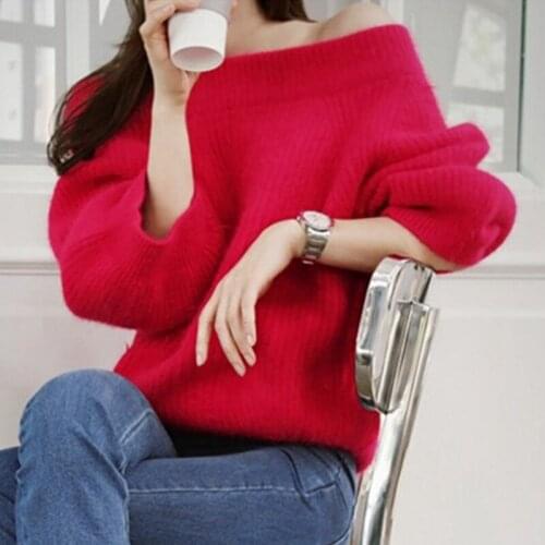 Женские пуловеры с открытыми плечами Lugentolo China At AliExpress