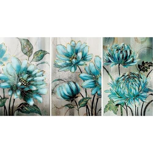 DIY Paint By Number Flowers Drawing On Canvas HandPainted Painting Acrylic Pictures By Numbers Adults Kits Home Decoration