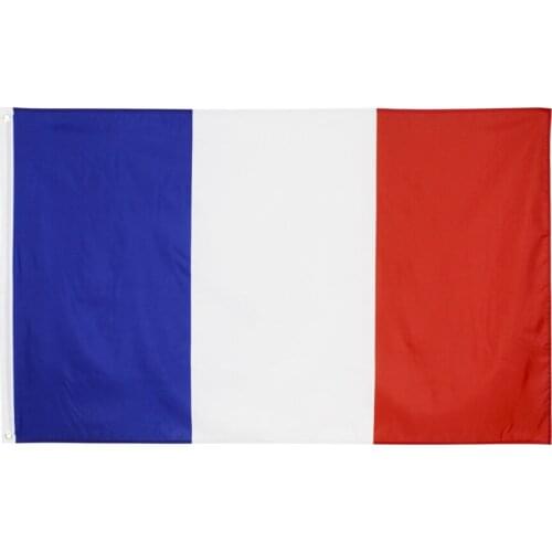 France National Flag Football Banner Polyester Flag 90*150cm For Festival Home Garden Decoration Party Supplies