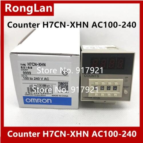 [ZOB] New original authentic Omron omron digital counter H7CN-XLN H7CN-XHN H7CN-ALN H7CN-XHNS AC100-240V relay