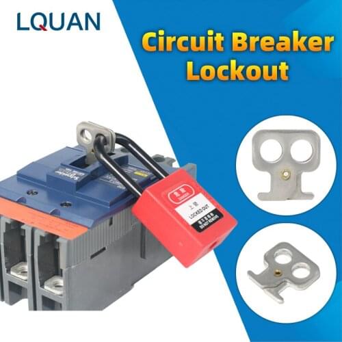 Electrical Circuit Breaker Snap On Circuit Breaker Lockout MCB Safety Lockout
