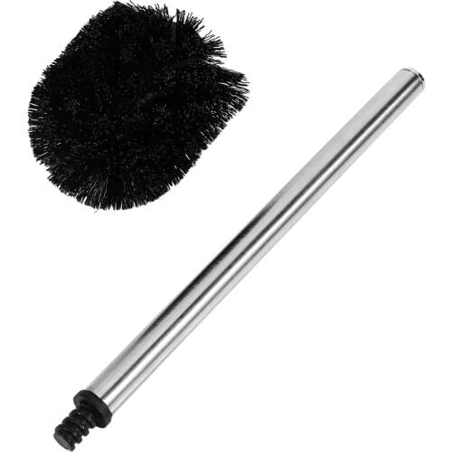 Stainless Steel Metal Handle Bathroom Toilet Ceaning Brush Holder Toilet Brush Scrubber Bathroom Cleaning Tool Accessories