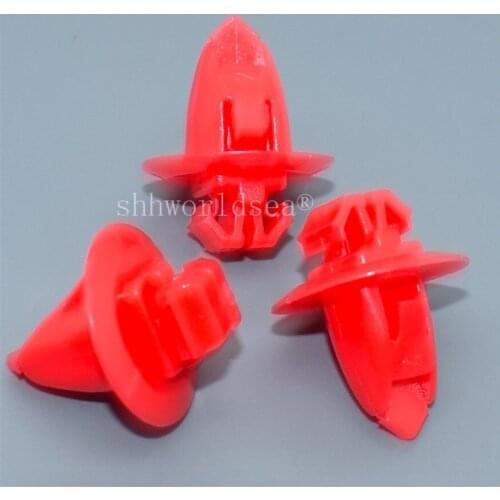 100PCS Fender & Wheel Flare Moulding Clip For Toyota 90904-67037 For Highlander For Land Cruiser for Tacoma Car Plastic clips