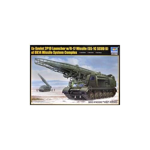 Trumpeter 1/35 scale model 01024 Soviet 2P19 "Scud B" motorized ballistic missile launcher
