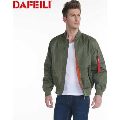 Military tactical Male Army MA-1 Flight Bomber Jacket Baseball Varsity College Pilot Air Force Waterproof Winter Coat For Men