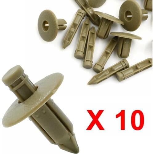 10pcs 7mm Hole Car Rivets Auto Bumber Fender Door Panel Fastener Clip For BMW X1 E84 X3 F25 X5 E70 X6 E71 E72 7 Serie New Arrive