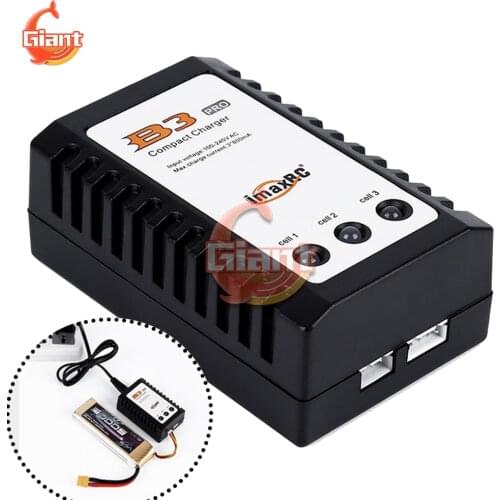 EU/US Plug Balanced Battery Charger AC100V-240V IMaxRC IMax B3 Pro Compact 2S 3S Lipo Balanced Battery Charger for RC Helicopter