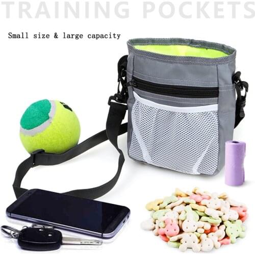 Dog Accessories Multifunctional Training Pet Pockets Go Out Walking Dog Snacks Training Perros Bag Outdoor Travel Pet Supplies