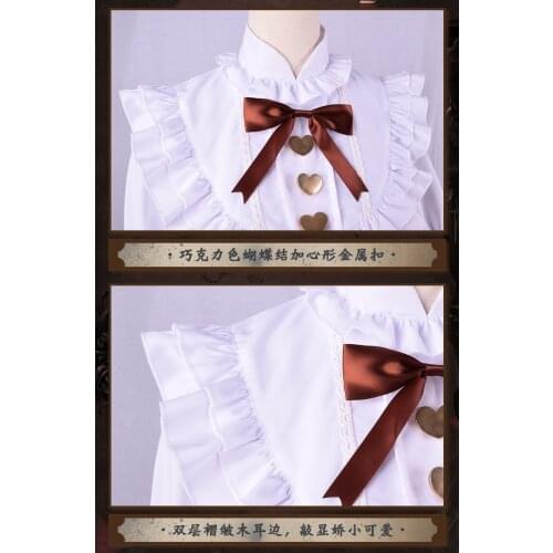 Anime! Identity V Tracy Reznik Sugar Girl Lolita Dress Lovely Uniform Cosplay Costume Halloween Lady Dailydress