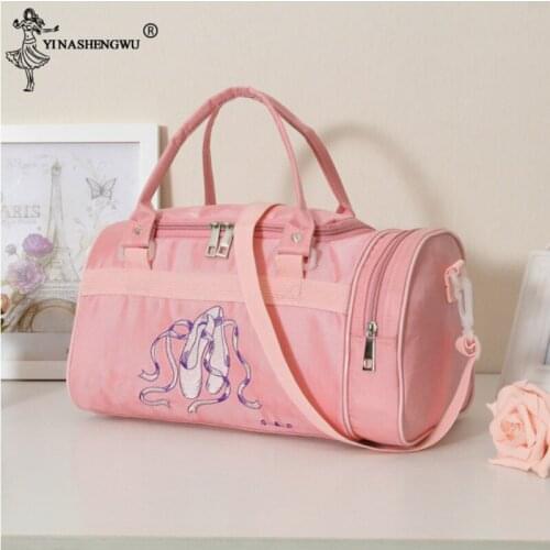 Ballet Dance Bag Girls Pink Ballet Sports Dance Package Dance Backpack Baby Barrels Package Ballet Bag Handbag Bag KidsBallerina