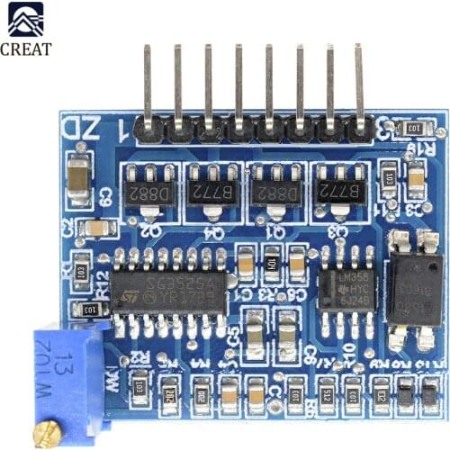 SG3525 LM358 Inverter Converter Driver Board Adjustable Frequency Module DC 12V-24V 1A