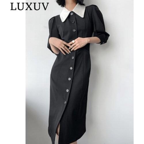 Женские повседневные платья LUXUV China At AliExpress