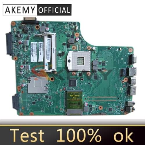 AKEMY V000198150 For TOSHIBA Satellite A505 Notebook Mainboard 6050A2338701 HM55 DDR3 Laptop motherboard