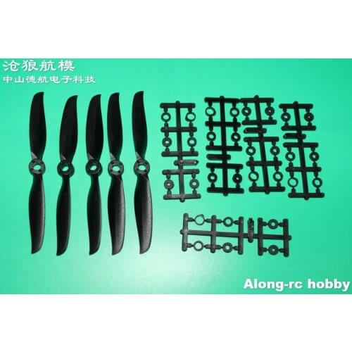 Free shipping RC model plane hobby airplane spare part 5pcs 5.0*5.0E 5*5E 5 INCH 5" propeller for RC aircraft diy model