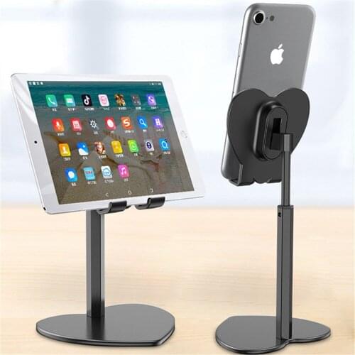 Foldable Tablet Mobile Phone Desktop Phone Stand for Phone Tablet Desk Holder Adjustable Desk Bracket Smartphone Stand