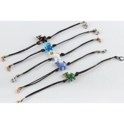 Cat Glass Bracelet