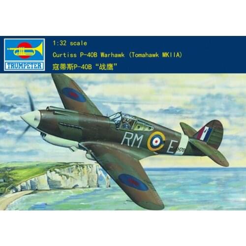 Trumpeter 02228 1/32 P-40B Warhawk (Tomahawk MKIIA)