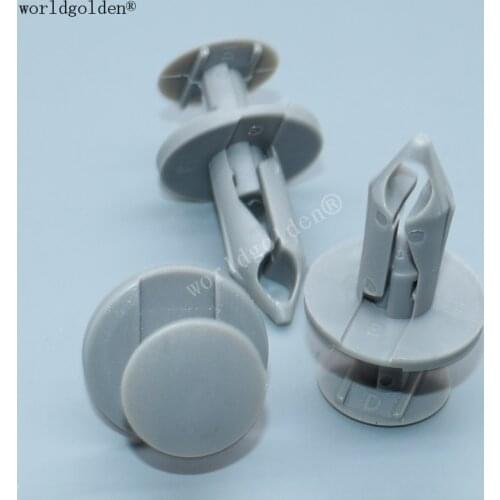 Worldgolden 100pcs auto Push-Type Retainer for GM 21030249, Ford N807389S Chrysler 6503598, 8E0825267, 1039463;Renault7701049271