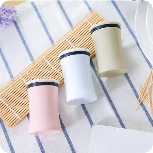 Creative Portable Toothpick Box European Simple Living Room Tube Household Bucket