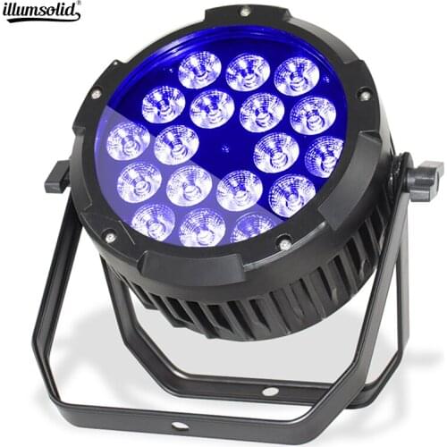 18X12W RGBW Waterproof Led Par Light IP65 LED PAR DMX LED Wash Light Professional Stage DJ Equipment Disco Light