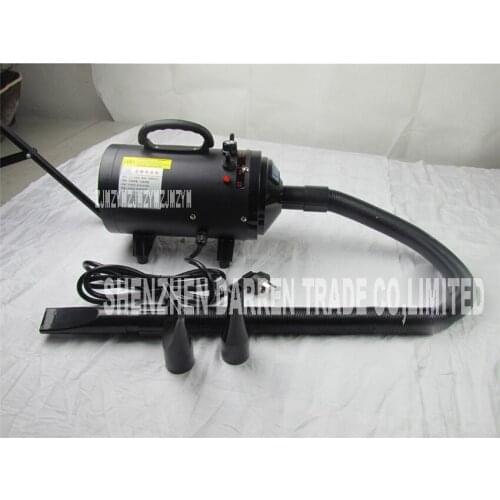 220V A Great Power Low Noise Dog Hair dryer LT-1090A Pet Dryer Heating temperature 30 -70 (degrees Celsius) 25m/s-50m/s