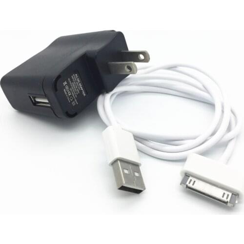 30PIN Usb Wall Charger Data White Cable for Samsung Galaxy Tab 10.1 GT-P7510,Note 10.1 GT-N8000