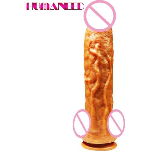 32*7cm Big Realistic Dildo for Women Soft Silicone Artificial Huge Wolf Penis G-spot Massage Dildos Female Masturbation Sex Toys