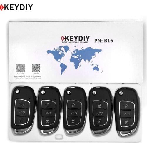 5pcs/lot KEYDIY New B16 Original KD900/KD-X2/URG200 Key Programmer B Series KD B16 Remote Control