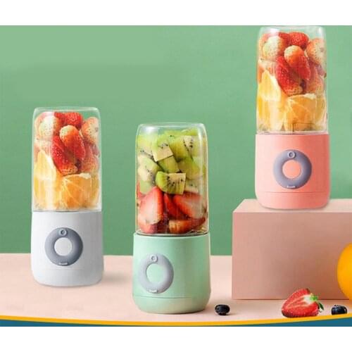 6 Cutters Electric Juicer Portable Smoothie Blender Cup Sixknife Mini USB Blenders Wireless Press Charging Manual Juicers Cup
