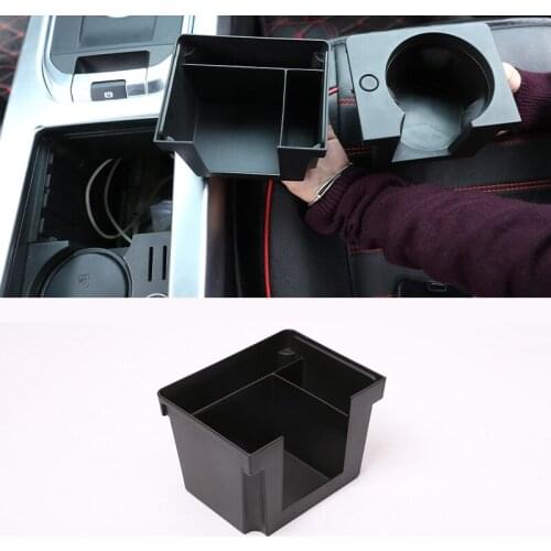 Car Styling Center Cup Holder Storage Box For Land Rover Discovery Sport 2015-2019 Car Accessories
