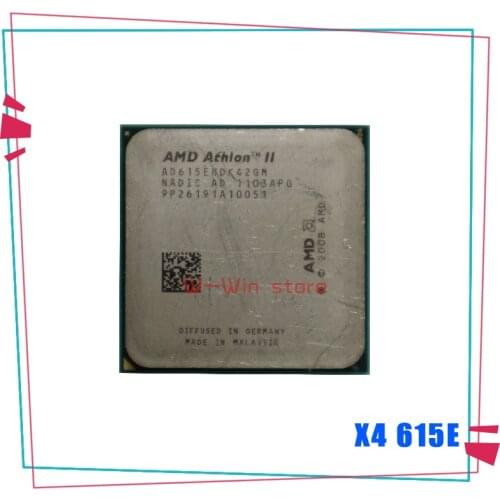 AMD Athlon II X4 615e 615 2.5 GHz Quad-Core CPU Processor AD615EHDK42GM Socket AM3